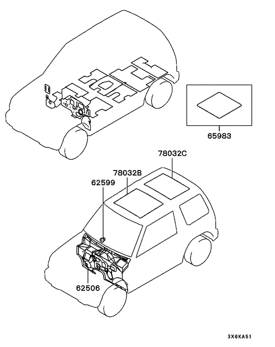 Silencer parts diagram 7939226