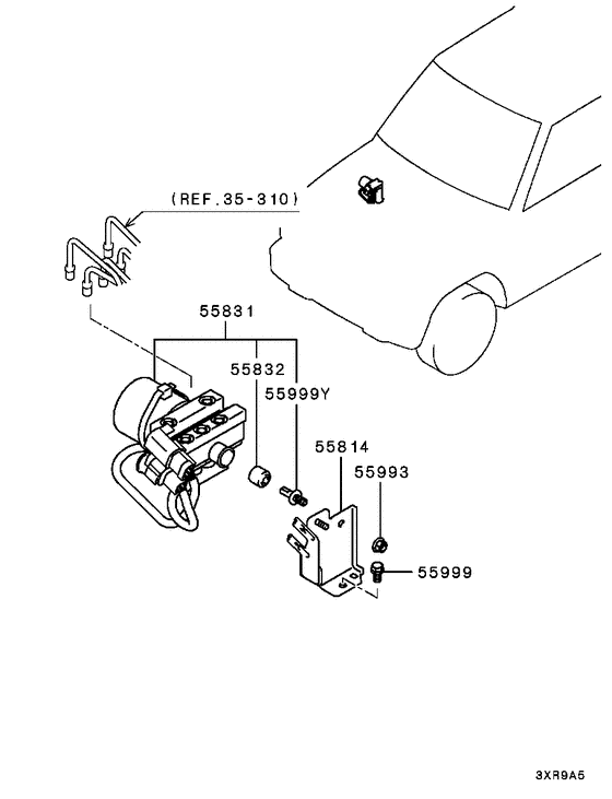 Modulator parts diagram 7939166