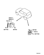 Ventilation & Duct parts diagram 7939264