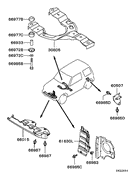 Loose Panel parts diagram 7939197