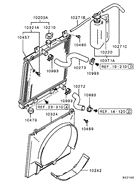 Radiator,Hose & Condenser Tank parts diagram 7939064