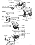 Air Cleaner parts diagram 7939071
