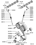 Camshaft & Valve parts diagram 7939051