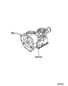 Auto Transmission Assy parts diagram 7939104