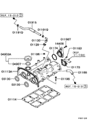 Rocker Cover parts diagram 7939040