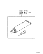 Liquid Gasket parts diagram 7939038