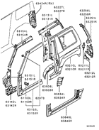 Side Structure parts diagram 7939193