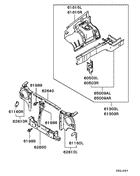 Front End Panel parts diagram 7939189
