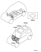 Silencer parts diagram 7939226