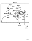 Heater Control parts diagram 7939262