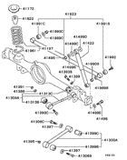 Rear Susp parts diagram 7939151