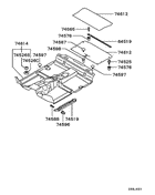 Floor Mat parts diagram 7939225