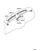 Defroster Nozzle & Duct parts diagram 7939263